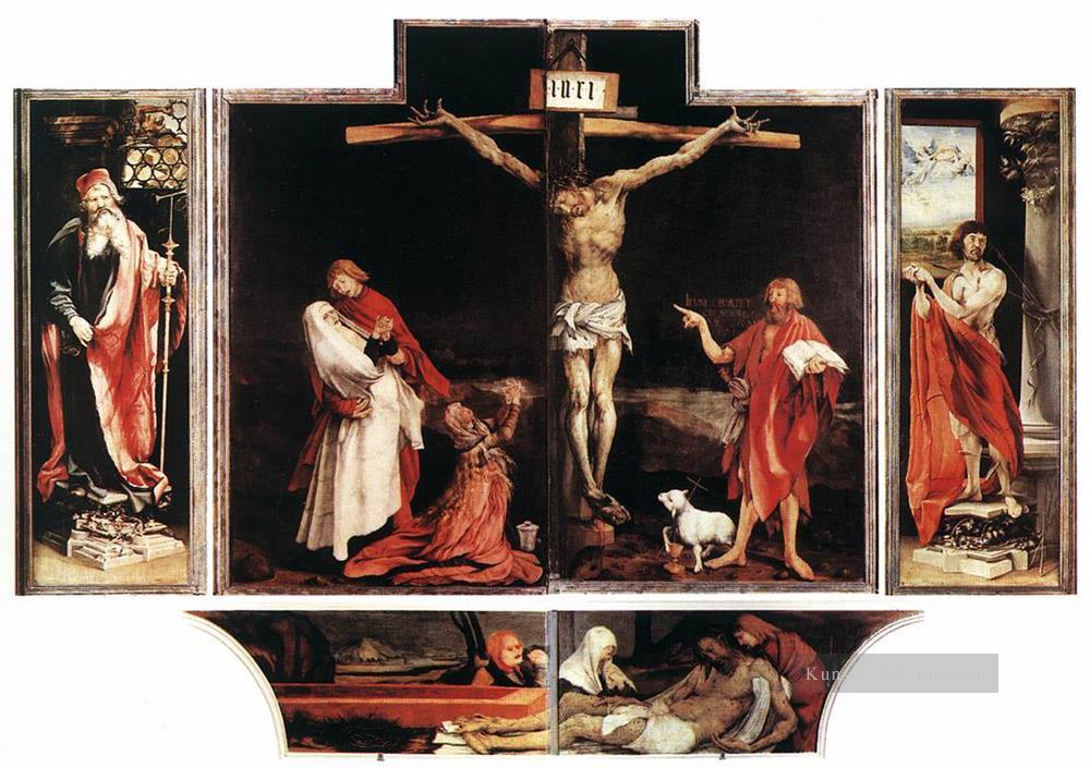 Isenheimer Altar erste Renaissance Matthias Grunewald ansehen Ölgemälde
